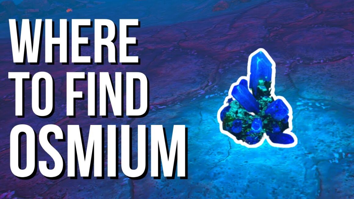 How to Find 📍 OSMIUM 📍 - Planet Crafter Guide