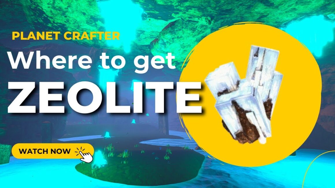 Get TONS of ZEOLITE for all your Crafting needs - Planet Crafter Guide