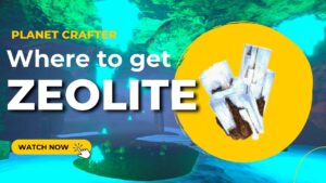 Get TONS of ZEOLITE for all your Crafting needs - Planet Crafter Guide